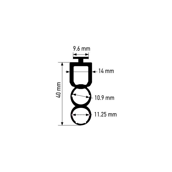 9019568 - Caoutchouc 3CH optique 9019568 - Caoutchouc 3CH optique