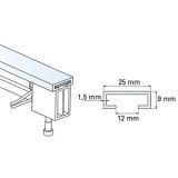 9013406 rail 25mm