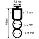 9019568 - Caoutchouc 3CH optique