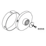 Adaptors Ø131/Ø133 for Ø90