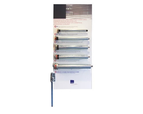 Panneau d’exposition Motorisation pour Fermetures Industrielles et Commerciales