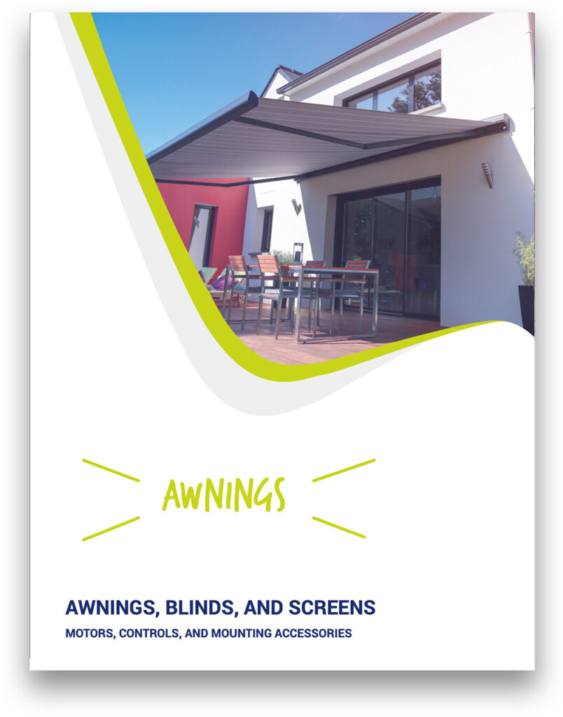 Awnings:<br> Motors, Controls, And Mounting Accessories 2022